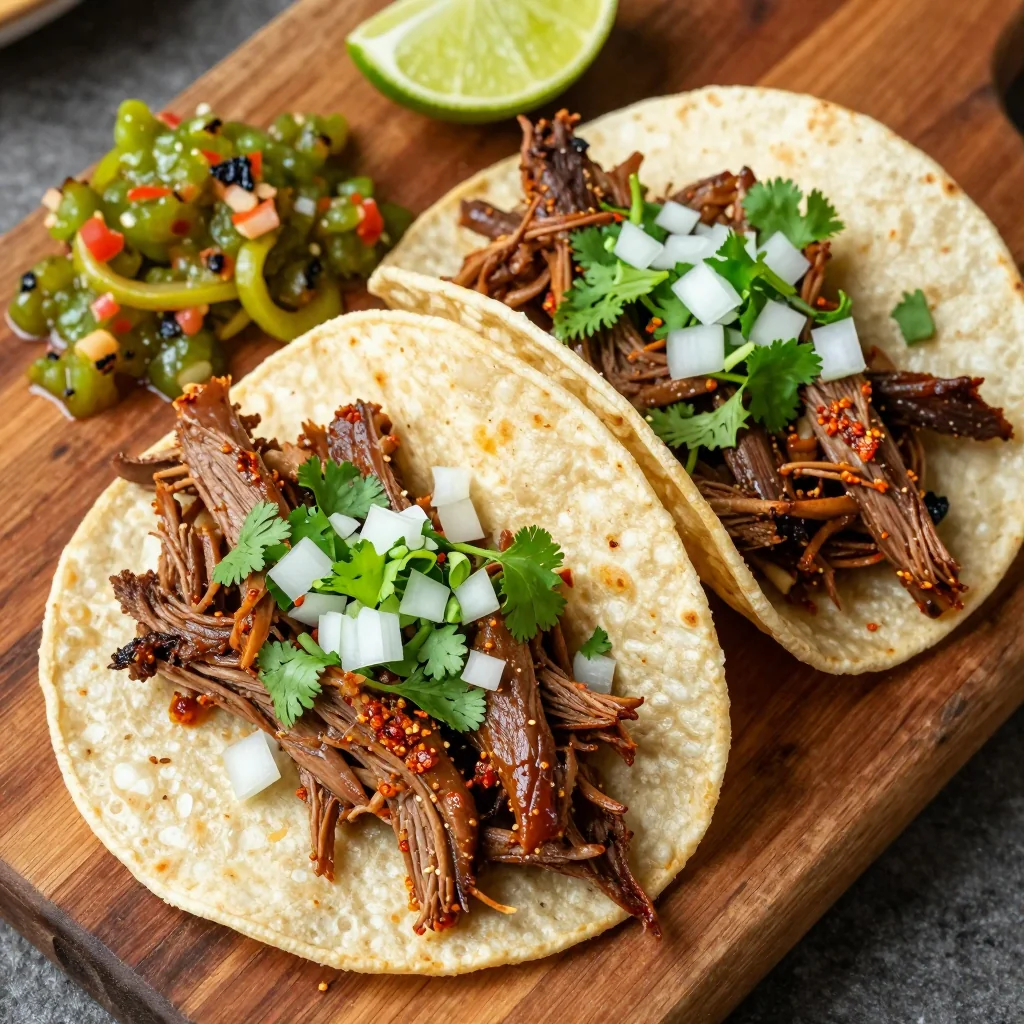 Slow Cooker Beef Tongue Tacos for Adventurous Eats