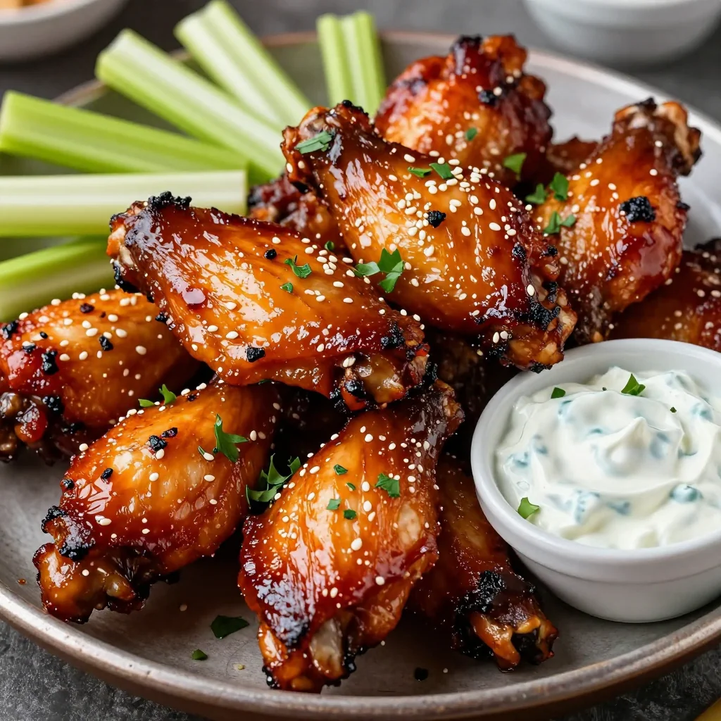 Slow Cooker Chicken Wings for Game Day Party