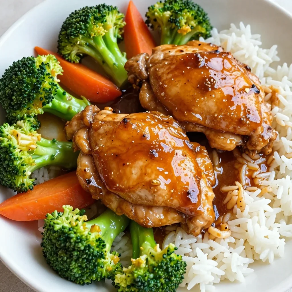 Slow Cooker Honey Garlic Chicken for Easy Weeknight Meal Prep