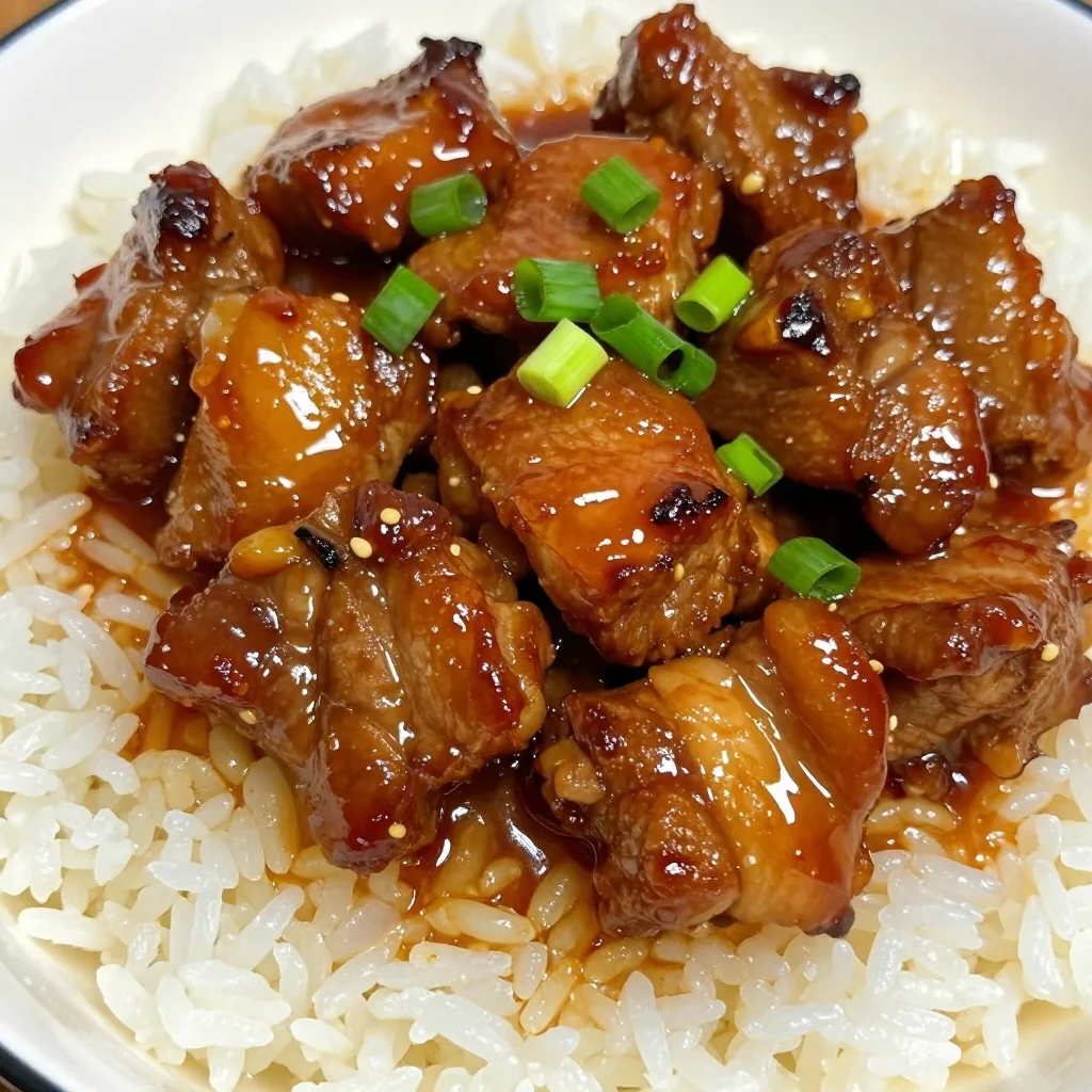 Slow Cooker Honey Garlic Pork for Cozy Weeknight Dinners