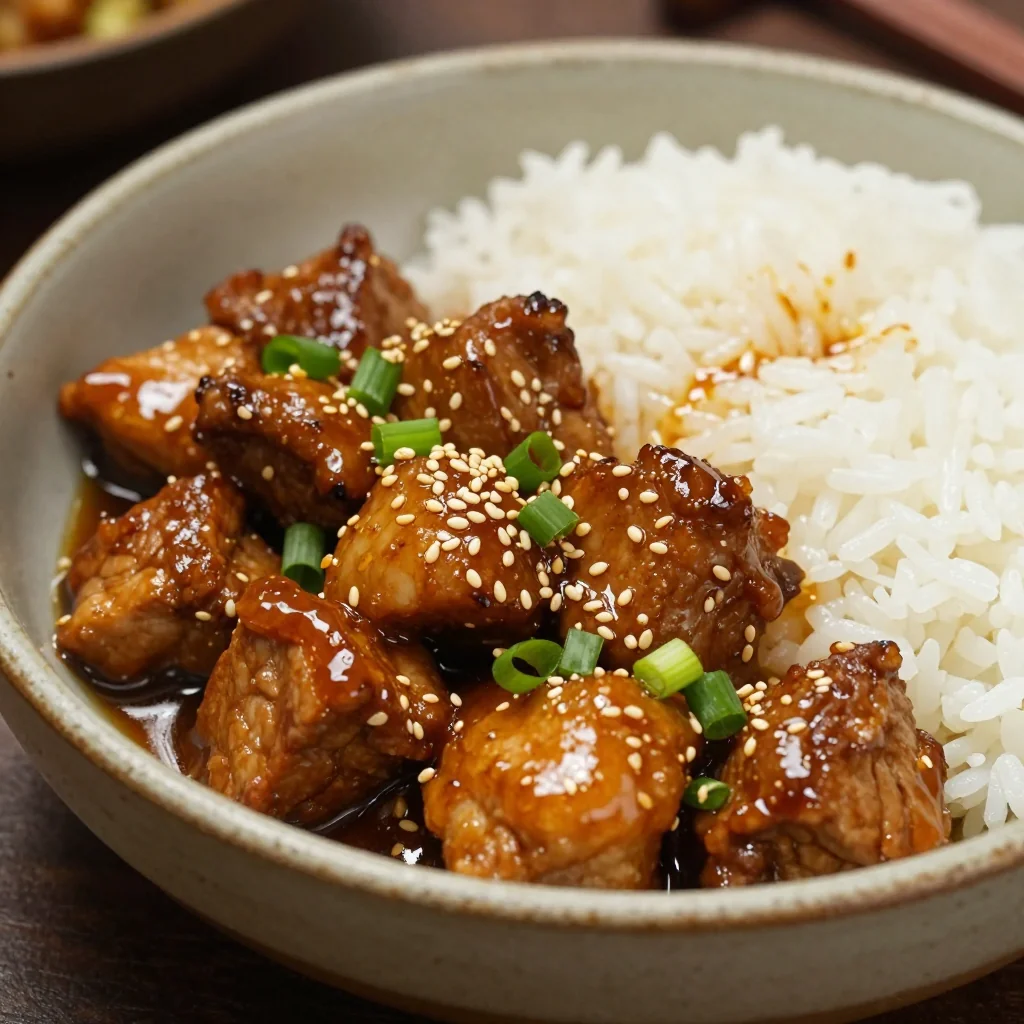 Slow Cooker Honey Garlic Pork for Cozy Weeknight Dinners