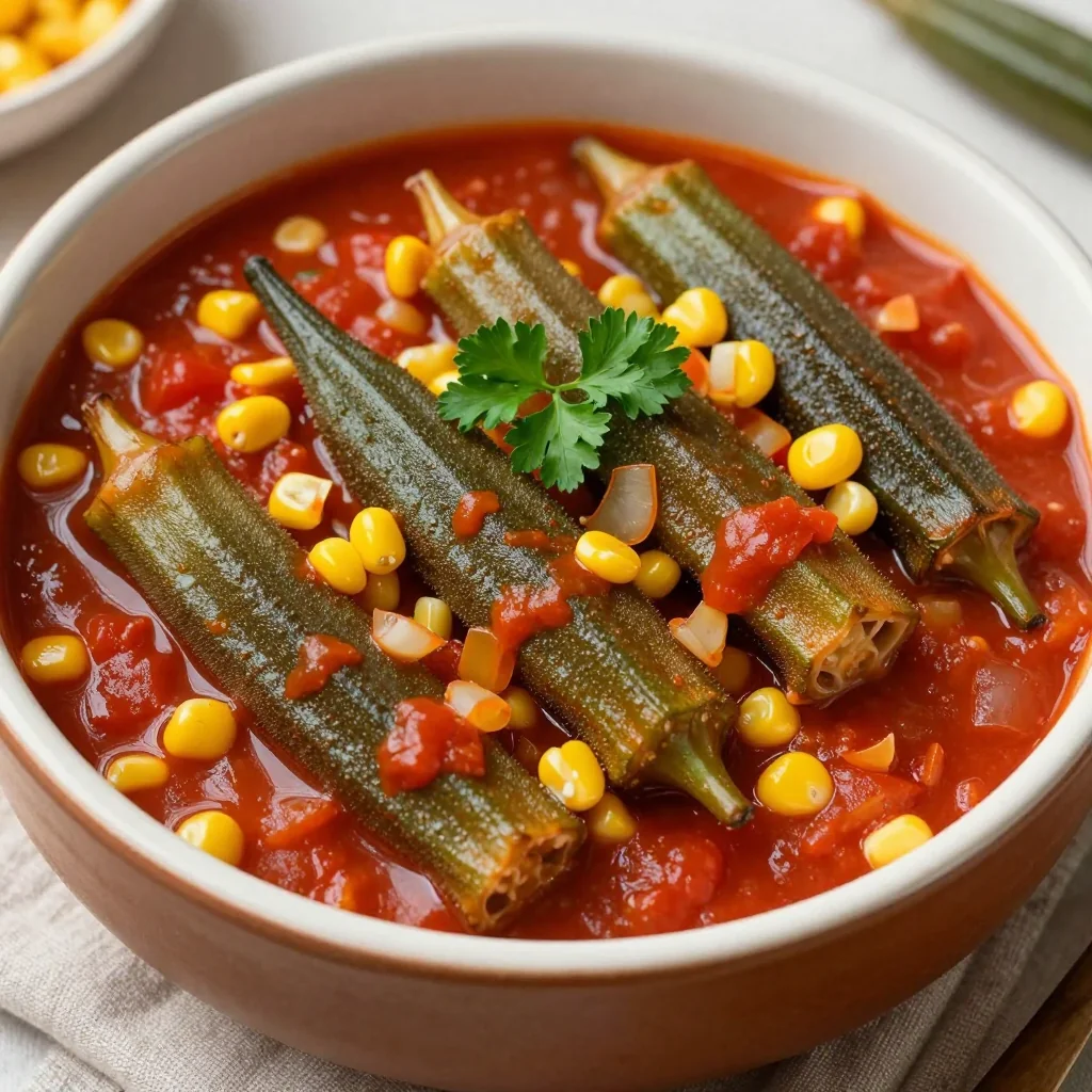Slow Cooker Southern-Style Okra for NFL Playoff Parties