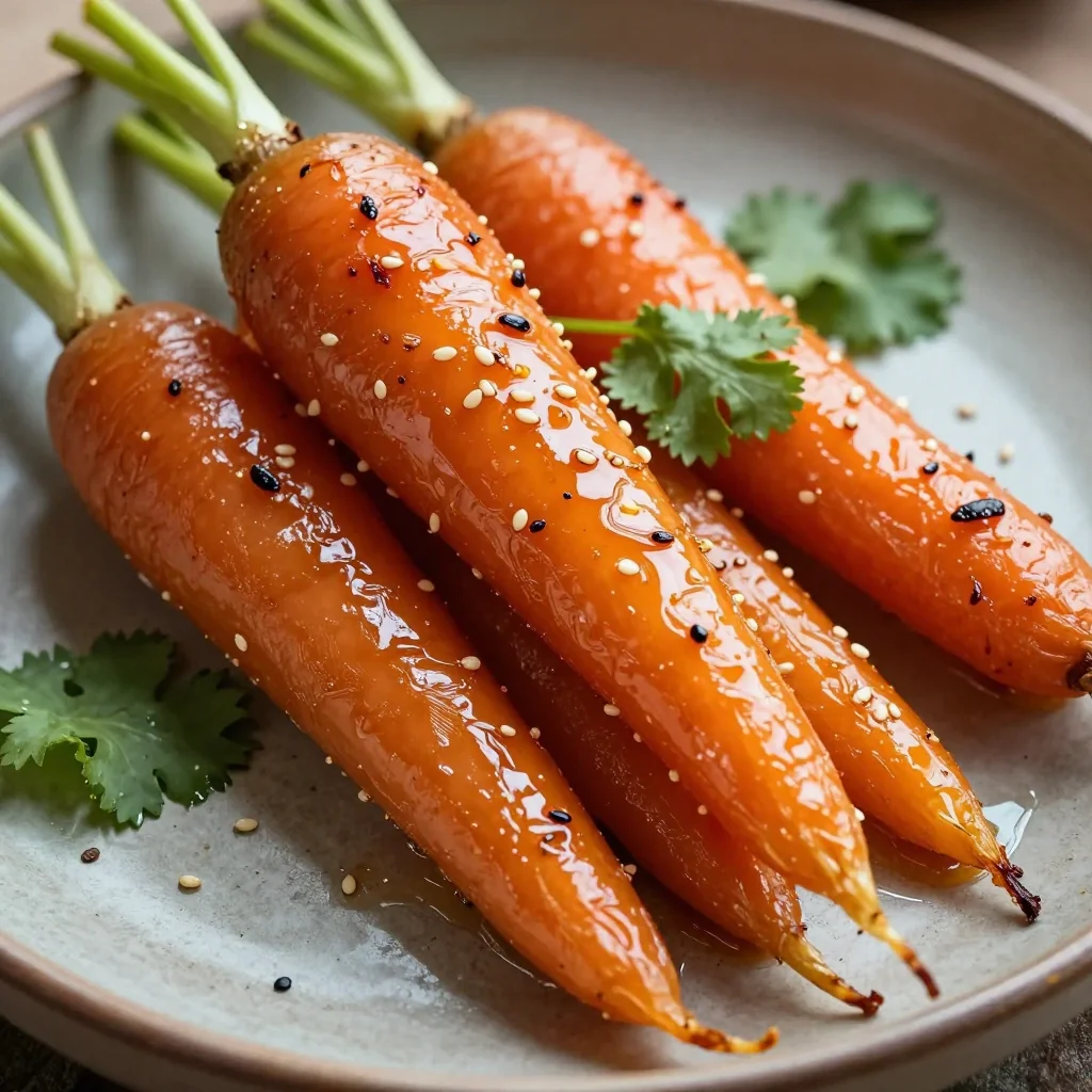 Spicy Honey Glazed Carrots as a Sweet Side Dish