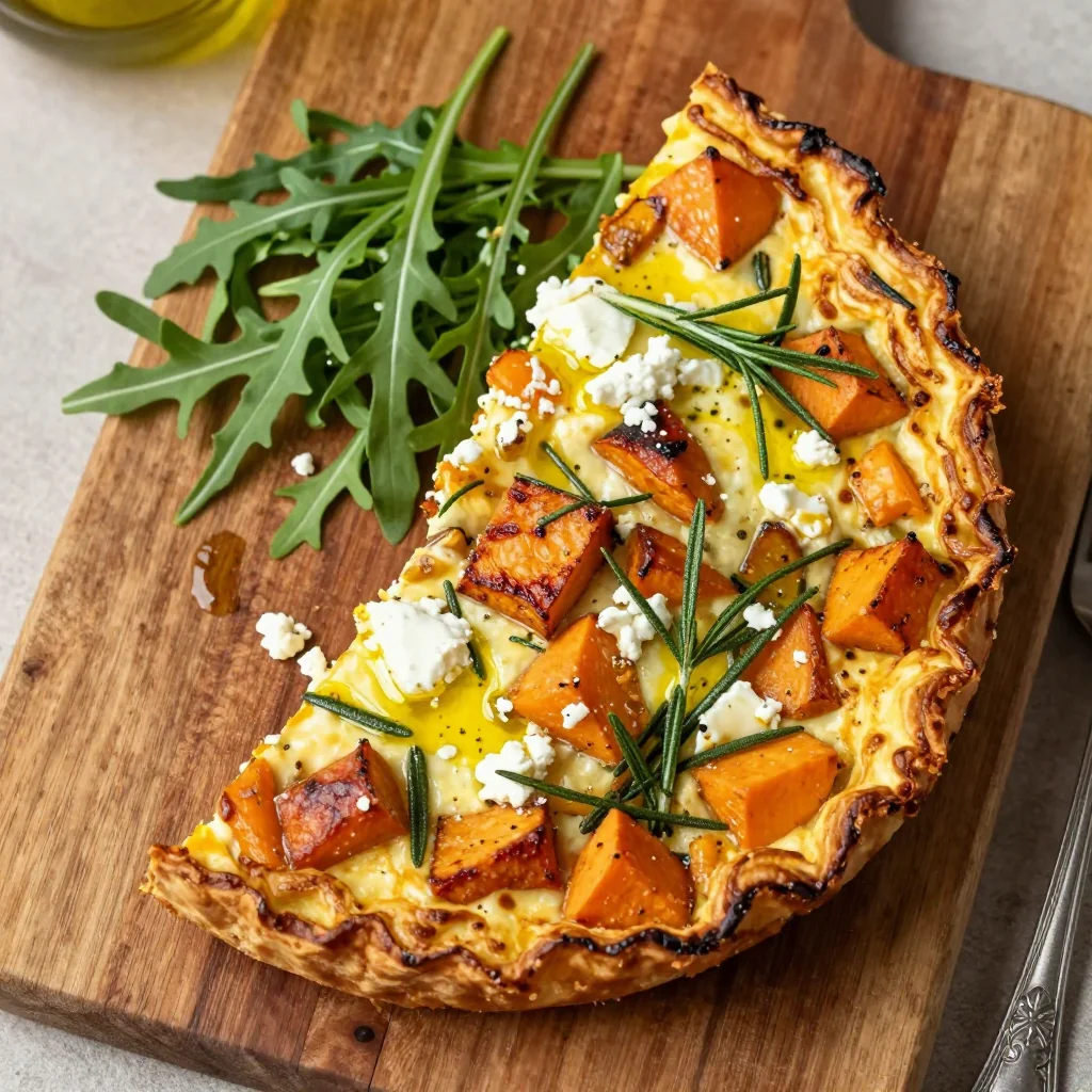 sweet potato and rosemary frittata for a hearty winter breakfast