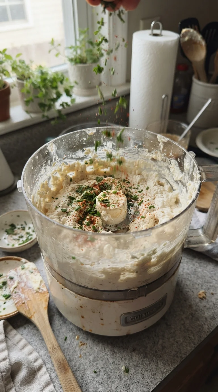 Step-by-step cooking of Spicy Cottage Cheese Buffalo Chicken Dip