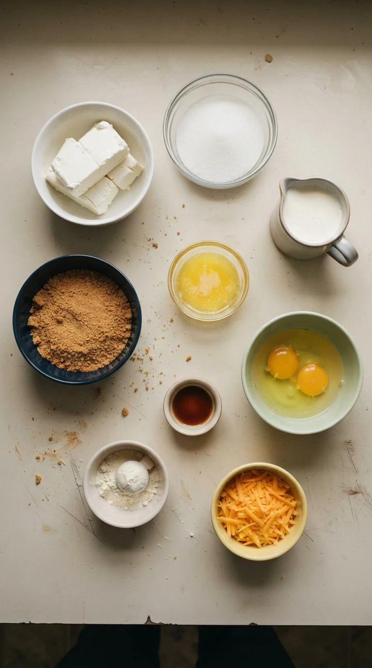 Ingredients for Protein Cheesecake for Breakfast – High Protein Morning Treat