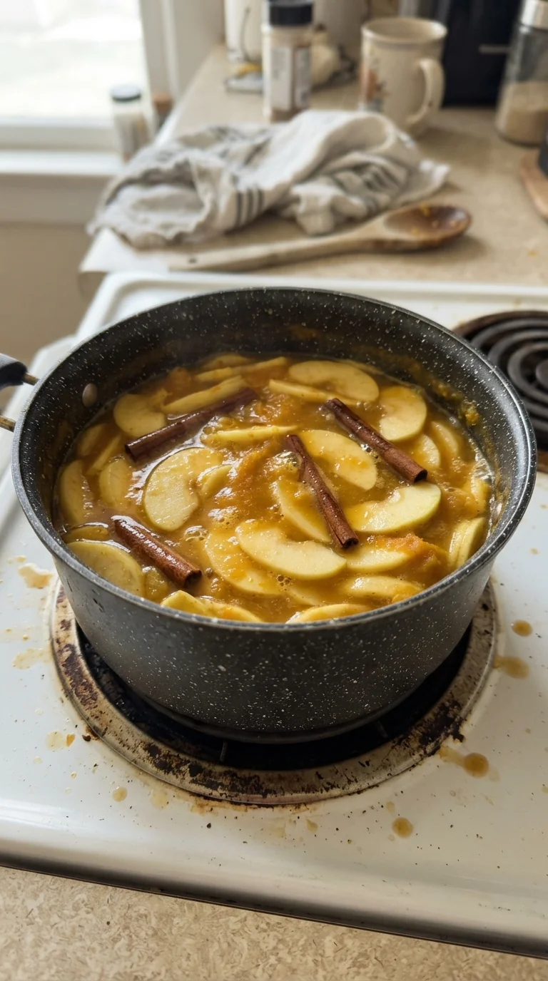 Step-by-step cooking of Warm Pumpkin Apple Cider Recipe