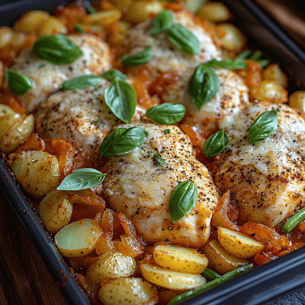 If you're looking for a comforting, hearty dish that embodies the warmth of Italian home cooking, look no further than the Italian Rustic Chicken Bake. This delightful recipe captures the essence of rustic Italian cuisine, combining fresh ingredients with simple yet robust flavors. Known for its inviting aroma and vibrant colors, this dish is not only a feast for the senses but also a wholesome meal that brings families together around the dinner table.