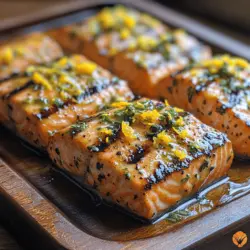 If you're looking for a way to elevate your salmon dishes to new heights, look no further than a zesty citrus herb marinade. This delightful concoction not only enhances the flavor of the fish but also infuses it with moisture, tenderness, and a burst of vibrant taste. The combination of bright citrus juices and aromatic herbs creates a marinade that transforms a simple piece of salmon into a gourmet experience that impresses at any dinner table.