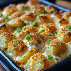 Creamy Cheesy Potatoes Romanoff is a beloved side dish that has graced dinner tables for generations. It's the epitome of comfort food, providing a rich and indulgent experience that elevates any meal. This dish is often a highlight at family gatherings, festive celebrations, and casual weeknight dinners alike. Its creamy texture, combined with the robust cheesy flavor, makes it a crowd-pleaser that appeals to both children and adults.