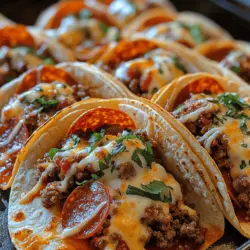 Creating the perfect Meat Lovers Pizza Tacos requires a selection of key ingredients that work harmoniously to deliver a mouthwatering experience. Each component plays a crucial role in building the flavor profile and texture of the dish, ensuring that every bite is filled with satisfaction.
