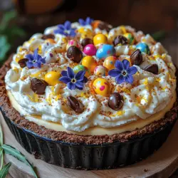 Easter is a time of joy and celebration, marked by family gatherings, vibrant decorations, and an abundance of delicious food. Among the myriad of dishes served during this festive season, desserts hold a special place in the hearts of many. They are not just sweet treats but symbols of indulgence and festivity, often becoming the highlight of the Easter feast. One dessert that stands out for its elegance and flavor is the Spring Delight Cheesecake Pie.