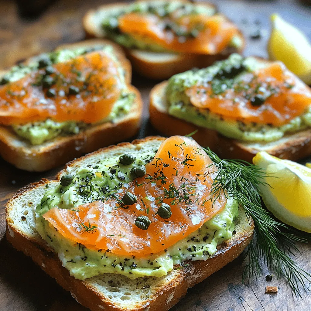 Indulging in a delightful breakfast or brunch doesn’t have to be complicated. Enter the Heavenly Smoked Salmon Sourdough Toast, a perfect combination of rich flavors and textures that elevates your morning routine. This recipe not only pairs the creamy goodness of avocado and cream cheese with the savory taste of smoked salmon, but it also showcases the crusty charm of sourdough bread. It’s a dish that is not only satisfying but also visually stunning, making it a perfect choice for gatherings or a special treat for yourself.