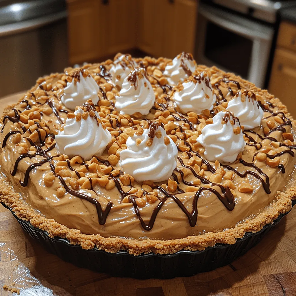 Peanut butter is a beloved ingredient that transcends its humble origins, finding its way into a vast array of desserts that delight taste buds around the world. From classic peanut butter cookies to indulgent cakes and pies, this creamy spread has carved out a special place in the hearts of dessert lovers everywhere. Among the myriad of peanut butter confections, the <strong>Creamy Dreamy Peanut Butter Pie</strong> stands out as a must-try recipe that promises to satisfy even the most discerning sweet tooth.” /></p>
</p>
<h3>Making the Filling: Techniques for Achieving a Creamy Consistency</h3>
</p>
<p>Creating the filling for your Creamy Dreamy Peanut Butter Pie revolves around achieving a luxuriously creamy texture that is both smooth and rich. The right techniques will help you avoid lumps and ensure the filling is delightful.</p>
</p>
<p>Start by softening the cream cheese before mixing it with the peanut butter. This step is crucial, as cold cream cheese can create a lumpy filling. Let it sit at room temperature for about 30 minutes before you start the mixing process. Once softened, combine the cream cheese and peanut butter in a large mixing bowl. Use an electric mixer on medium speed to mix them together until you achieve a smooth consistency. This should take about 2-3 minutes.</p>
</p>
<p>To amp up the creaminess, gradually add powdered sugar to the mixture. Powdered sugar incorporates more easily than granulated sugar, reducing the risk of a gritty texture. Continue to mix until the sugar is fully integrated and the mixture is velvety.</p>
</p>
<h3>Tips for Mixing Peanut Butter and Cream Cheese Without Lumps</h3>
</p>
<p>When combining peanut butter with cream cheese, achieving a lump-free mixture is essential for the overall texture of your pie. Here are some tips to ensure a smooth blend:</p>
</p>
<p>1. <strong>Room Temperature Ingredients</strong>: As mentioned, ensure both the cream cheese and peanut butter are at room temperature. This prevents them from clumping together and allows for better emulsification.</p>
</p>
<p>2. <strong>Use a Whisk or Mixer</strong>: If you don’t have a stand mixer, a handheld whisk can work wonders. Whisk vigorously to break down any lumps. If using a mixer, start on low speed to incorporate the ingredients before increasing the speed.</p>
</p>
<p>3. <strong>Mix in Small Batches</strong>: If you’re concerned about lumps, mix the cream cheese and peanut butter together in smaller batches before combining. Once they’re smooth, mix them all together.</p>
</p>
<h3>Proper Method for Folding in Whipped Cream to Maintain Lightness</h3>
</p>
<p>To give your filling a light and airy texture, folding in whipped cream is crucial. Here’s how to do it properly:</p>
</p>
<p>1. <strong>Prepare the Whipped Cream</strong>: In a separate bowl, whip the heavy cream until stiff peaks form. This means that when you lift the whisk, the peaks hold their shape without drooping.</p>
</p>
<p>2. <strong>Gently Fold</strong>: Use a rubber spatula to gently fold the whipped cream into the peanut butter mixture. Start with a small amount of whipped cream, mixing it in thoroughly to lighten the peanut butter mixture. Then, gradually add the rest, folding gently to maintain the airiness.</p>
</p>
<p>3. <strong>Be Patient</strong>: Avoid the temptation to stir vigorously; this can deflate the whipped cream. Instead, use a gentle folding motion, turning the bowl as you go to evenly incorporate the whipped cream.</p>
</p>
<h3>Assembling the Pie: Visual Appeal and Layering Techniques</h3>
</p>
<p>With your filling ready, it’s time to assemble the pie. The assembly process not only involves layering but also enhances the visual appeal of your Creamy Dreamy Peanut Butter Pie.</p>
</p>
<p>1. <strong>Prepare the Crust</strong>: Ensure your graham cracker crust is completely cooled. If you’ve made a homemade crust, it should be firm enough to hold the filling. If using a store-bought crust, check for any cracks or breaks.</p>
</p>
<p>2. <strong>Layering the Filling</strong>: Pour the creamy filling into the crust, smoothing it with a spatula. For a visually appealing layer, you can reserve a small portion of the filling and swirl it on top for decoration.</p>
</p>
<p>3. <strong>Smoothing the Filling</strong>: Use the back of a spoon or an offset spatula to smooth the surface. This not only makes it look professional but also helps with even chilling.</p>
</p>
<p>4. <strong>Presentation Tips</strong>: Consider garnishing with crushed peanuts, chocolate shavings, or whipped cream dollops on top. A sprinkle of sea salt can also elevate the presentation and add a delightful contrast to the sweetness.</p>
</p>
<h3>Chilling the Pie: Discuss the Significance of Chilling Time for Flavor Development</h3>
</p>
<p>Chilling the pie is a crucial step that allows the flavors to meld and the filling to set properly. For best results, refrigerate the pie for a minimum of 4 hours—overnight is even better. Here’s why chilling is important:</p>
</p>
<p>1. <strong>Flavor Development</strong>: Giving the pie time to chill enhances the flavors. The peanut butter and cream cheese blend seamlessly, creating a richer taste.</p>
</p>
<p>2. <strong>Texture Setting</strong>: A well-chilled pie will hold its shape better when sliced. It prevents the filling from being too soft, ensuring clean slices.</p>
</p>
<p>3. <strong>Serving Temperature</strong>: Chilling the pie also allows it to be served at the perfect temperature. Enjoying it cold enhances the creamy texture, making each bite refreshing.</p>
</p>
<h3>Flavor Pairings and Serving Suggestions</h3>
</p>
<p>To elevate your Creamy Dreamy Peanut Butter Pie experience, consider these flavor pairings and serving suggestions:</p>
</p>
<p>1. <strong>Complementary Flavors</strong>: The nutty and creamy profile of peanut butter pairs beautifully with chocolate, bananas, and vanilla. Drizzling chocolate sauce over the pie or adding sliced bananas can enhance both flavor and presentation.</p>
</p>
<p>2. <strong>Suggested Beverages</strong>: Pair your pie with a glass of cold milk, a creamy vanilla milkshake, or even a cup of coffee. The richness of these beverages complements the pie’s flavors perfectly.</p>
</p>
<p>3. <strong>Alternative Toppings</strong>: For a textural contrast, consider topping your pie with chopped toffee bits, crushed Oreos, or a sprinkle of toasted coconut. These additions can bring new dimensions to the dessert.</p>
</p>
<p>4. <strong>Occasions to Serve</strong>: This pie is perfect for various occasions! Serve it during holidays like Thanksgiving or Christmas, at birthday parties, or even casual get-togethers with friends. Its crowd-pleasing nature ensures it’s a hit at any gathering.</p>
</p>
<h3>Frequently Asked Questions</h3>
</p>
<p><strong>Can I make this pie in advance?</strong></p>
<p>Absolutely! In fact, making the pie a day in advance can enhance the flavors even more. Just ensure it is covered well to prevent it from absorbing any odors from the fridge.</p>
</p>
<p><strong>What if I don’t have heavy cream?</strong></p>
<p>If you don’t have heavy cream, you can use whipped topping or a non-dairy alternative like coconut cream. Just make sure to follow similar whipping instructions for achieving the right texture.</p>
</p>
<p><strong>How can I store leftovers properly?</strong></p>
<p>Store any leftover pie in an airtight container in the refrigerator. It will stay fresh for about 3-4 days. If you need to freeze it, slice it into portions, wrap it tightly in plastic wrap, and then in aluminum foil. It should keep well in the freezer for up to a month.</p>
</p>
<h3>Conclusion</h3>
</p>
<p>The Creamy Dreamy Peanut Butter Pie is not just a dessert; it’s an experience that delights the senses. With its combination of rich flavors and creamy textures, it’s an easy-to-make pie that is sure to impress friends and family alike. Whether you’re serving it for a special occasion or enjoying it on a casual night in, this pie is bound to be a crowd-pleaser.</p>
</p>
<p>We encourage you to try this recipe and share it with your loved ones. The joy of baking and discovering new dessert recipes is truly unparalleled. So gather your ingredients, follow the steps, and watch as this delightful pie brings smiles to the faces of those who indulge in its creamy goodness. Happy baking!</p>
</div>