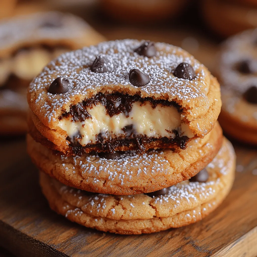 If you’re a fan of desserts that blend different flavors and textures, then Cheesecake Stuffed Chocolate Chip Cookies will undoubtedly become your new favorite treat. This innovative recipe takes the beloved chocolate chip cookie—a timeless classic—and elevates it by adding a rich and creamy cheesecake filling. The result is a dessert that not only satisfies your sweet tooth but also offers a delightful surprise with every bite.