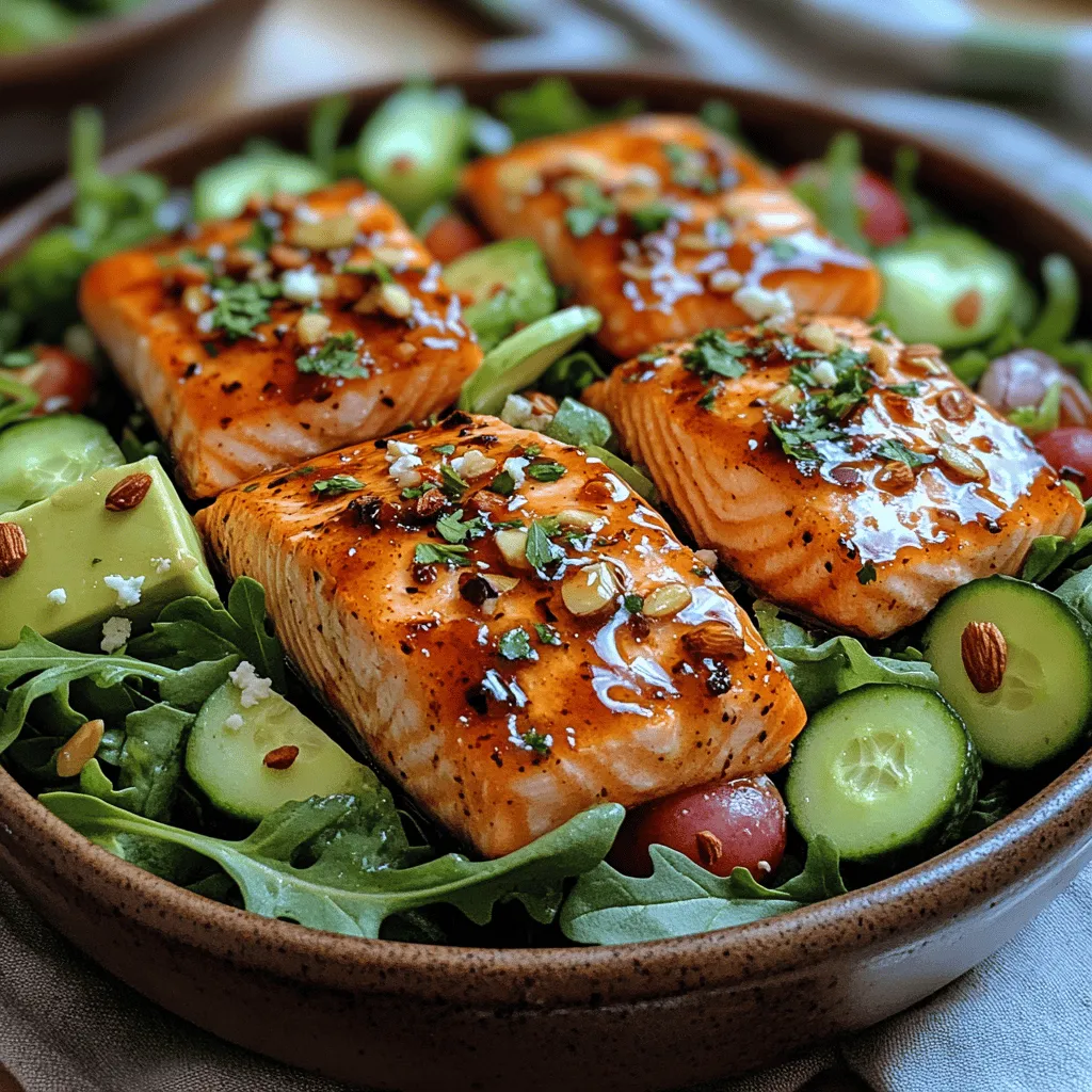 In recent years, the popularity of healthy salads has surged, as more individuals seek vibrant, nutrient-dense meals that are as good for the body as they are for the palate. Salads have evolved from simple lettuce and tomato combinations into exciting culinary creations that showcase a variety of flavors, textures, and nutritional benefits. Among these delightful dishes, the Spicy Honey Glazed Salmon Salad stands out as a particularly enticing option, blending the richness of salmon with a tantalizing sweet and spicy glaze.