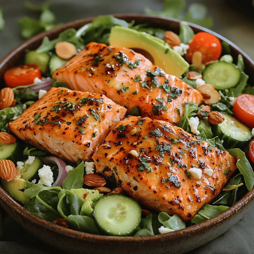In recent years, the popularity of healthy salads has surged, as more individuals seek vibrant, nutrient-dense meals that are as good for the body as they are for the palate. Salads have evolved from simple lettuce and tomato combinations into exciting culinary creations that showcase a variety of flavors, textures, and nutritional benefits. Among these delightful dishes, the Spicy Honey Glazed Salmon Salad stands out as a particularly enticing option, blending the richness of salmon with a tantalizing sweet and spicy glaze.
