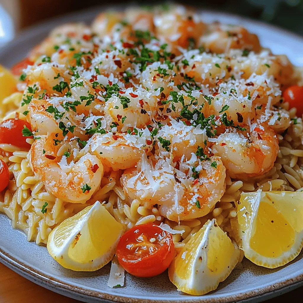 Are you on the hunt for a quick, flavorful, and nutritious meal that can elevate your weeknight dinners? Look no further than Zesty Lemon Garlic Shrimp Orzo. This vibrant dish combines succulent shrimp with the delicate texture of orzo pasta, all brought together by the bright notes of lemon and the aromatic essence of garlic. It is a perfect representation of Mediterranean cuisine, celebrated for its ability to highlight fresh ingredients and harmonious flavors.