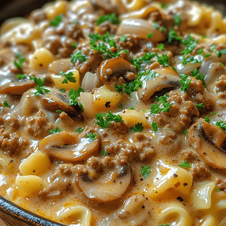 Beef Stroganoff is a beloved classic comfort food that has warmed hearts and filled bellies for generations. This creamy, savory dish typically features tender strips of beef, sautéed mushrooms, and a rich sauce served over egg noodles or rice. Its origins can be traced back to Russia in the 19th century, where it was known for its elegant presentation and rich flavors. However, as culinary traditions evolved, various adaptations of Beef Stroganoff emerged, catering to diverse palates and lifestyles.