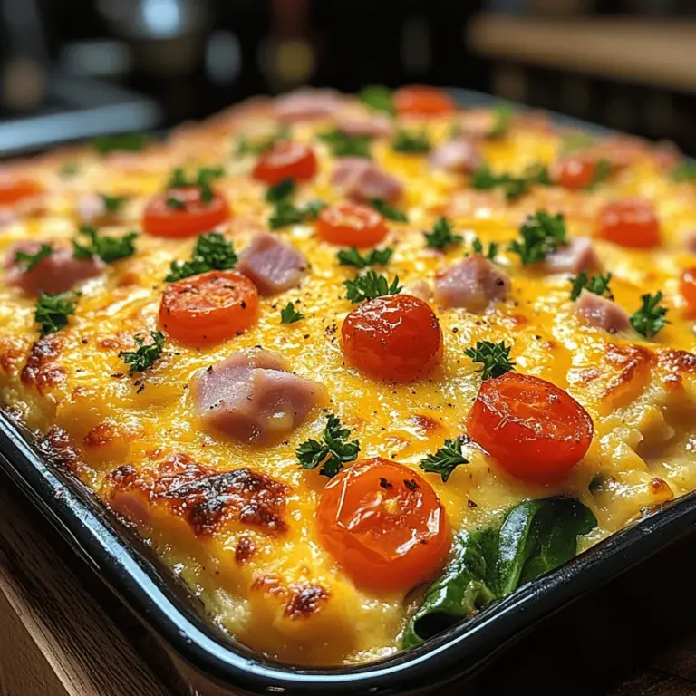 As nature awakens from its winter slumber, spring ushers in a season of renewal and celebration. This vibrant time of year invites gatherings filled with laughter, joy, and, of course, delicious food. One dish that perfectly embodies the essence of spring is the Springtime Delight Breakfast Casserole. This delightful casserole not only dazzles the eyes with its bright colors but also pleases the palate with its hearty flavors, making it a perfect centerpiece for any springtime gathering.