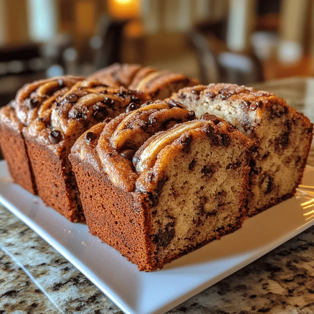 Banana bread has carved a special niche in the hearts of home bakers everywhere, frequently standing as a beloved staple in kitchens around the world. This delightful quick bread is often seen as a comforting remedy for overripe bananas, transforming them into a moist, sweet treat that evokes feelings of nostalgia and warmth. The scent of banana bread baking can instantly elevate your mood and fill your home with a cozy aroma that lingers long after it’s out of the oven. In recent years, creative bakers have taken the traditional recipe to new heights, and one of the most delightful variations is the chocolate chip cinnamon swirl banana bread.