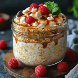 Welcome to the delightful world of overnight oats, where convenience meets nutrition in a bowl. Overnight oats have become a breakfast staple for many, thanks to their simplicity and versatility. They are the perfect solution for anyone with a busy schedule who still wants to enjoy a healthy, satisfying meal. Imagine waking up to a creamy, decadent bowl of Sweet Dreams White Chocolate Raspberry Overnight Oats—each spoonful bursting with the sweet-tart flavor of fresh raspberries, complemented by the luxurious richness of white chocolate. This recipe is not only a delicious breakfast option but also a flexible treat that can be enjoyed at any time of the day.