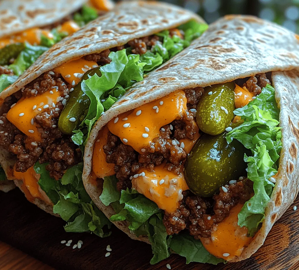 If you're craving the iconic taste of a Big Mac but want a healthier and more convenient option, look no further than Big Mac Wraps. This innovative recipe takes the beloved classic burger and transforms it into a fun, handheld wrap that is perfect for busy families, professionals on the go, or anyone looking to enjoy a quick, satisfying meal. Big Mac Wraps combine the familiar flavors of the traditional burger with the ease of preparation that wraps provide.