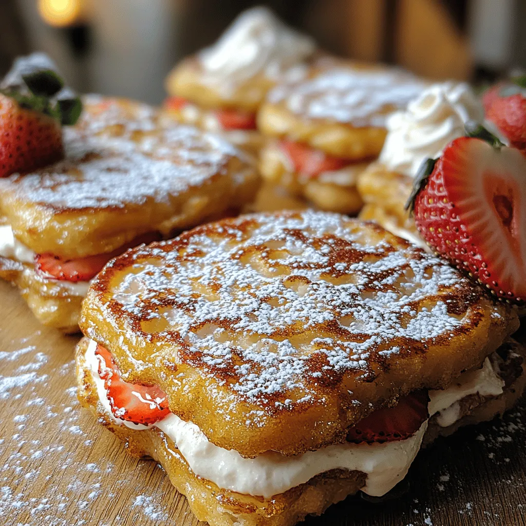 To create the perfect Fried Strawberry Cheesecake Sandwiches, it’s essential to understand the key components of the recipe. Each ingredient plays a crucial role in achieving the desired flavor and texture, so let’s dive into the specifics.