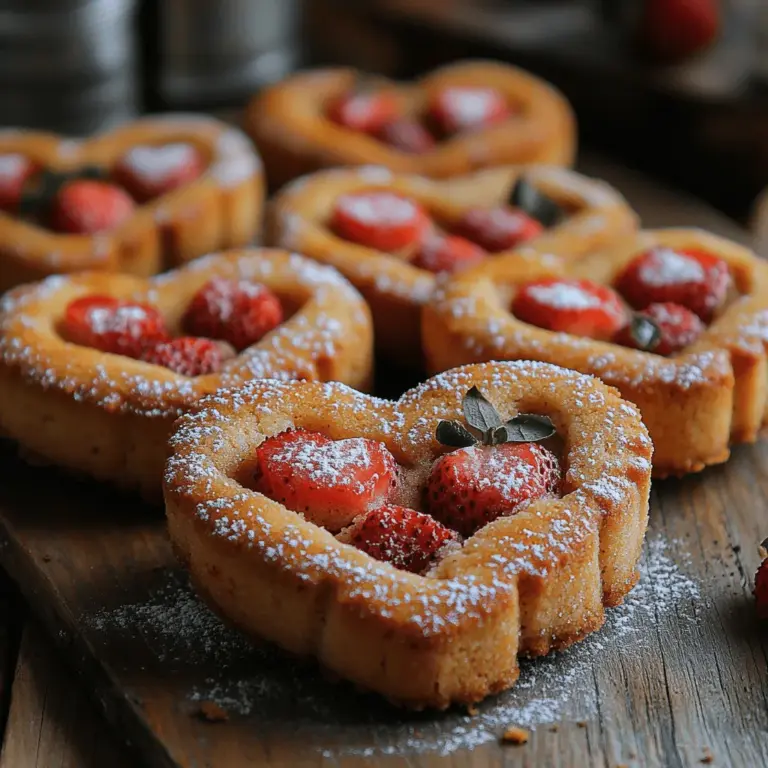 Baking is more than just a culinary task; it’s an expression of love, care, and creativity. The act of creating something from scratch and sharing it with others is a heartfelt gesture that transcends words. Among the myriad of baked goods, Sweet Strawberry Heart Sugar Cookies stand out as a delightful treat that perfectly embodies this spirit. These cookies are not only visually appealing with their charming heart shape, but they also boast a unique flavor profile that combines the sweetness of strawberries with the classic taste of sugar cookies.