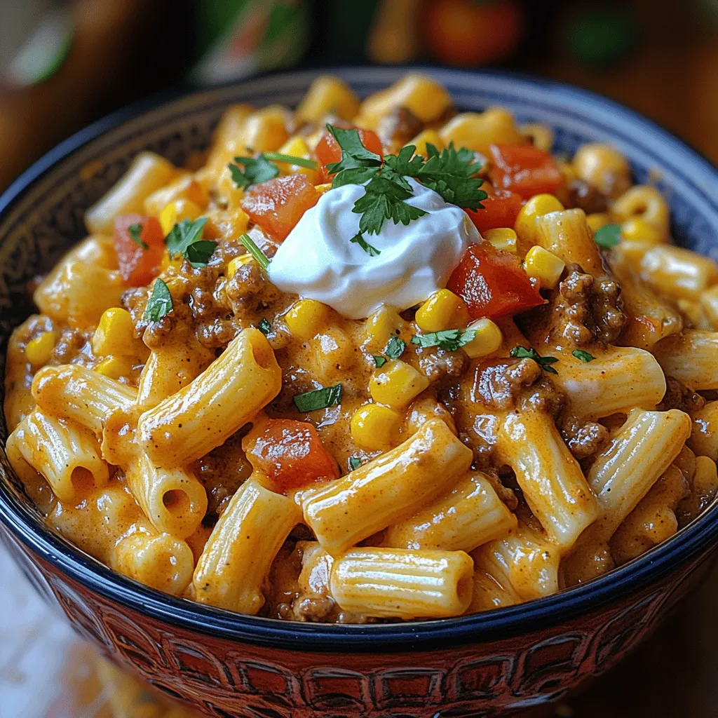 Welcome to a culinary adventure that brings together the best of two worlds: the hearty comfort of pasta and the bold, zesty flavors of tacos. Cheesy Taco Fiesta Pasta is a delightful fusion dish that promises to tantalize your taste buds and satisfy your cravings. This one-pot meal is perfect for busy families and individuals looking to whip up a delicious dinner in a hurry. With minimal cleanup and maximum flavor, it’s an ideal choice for weeknight dinners or casual gatherings.