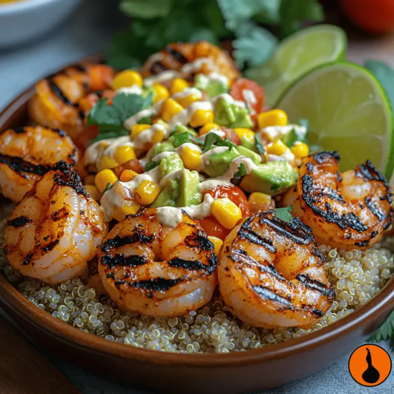 If you're searching for a dish that bursts with flavor while also offering a healthy twist, look no further than the Grilled Shrimp Bowl with Avocado Corn Salsa and Creamy Sauce. This vibrant and colorful meal is not only a feast for the eyes but also a powerhouse of nutrition, making it a perfect choice for any occasion. Whether you're planning a casual family dinner or a lively summer barbecue, this dish will impress your guests and satisfy your taste buds.
