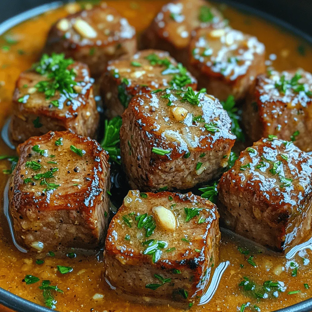 In today’s fast-paced world, slow cooker recipes have become a kitchen staple for many home cooks. These versatile appliances allow you to prepare hearty meals with minimal effort, making them perfect for busy weeknights or leisurely weekends. One standout dish that exemplifies convenience without sacrificing flavor is the Slow Cooker Garlic Butter Beef Bites. This recipe combines succulent pieces of tender beef with a rich garlic butter sauce that envelops the meat, creating a mouthwatering dish that is sure to please both family and friends.