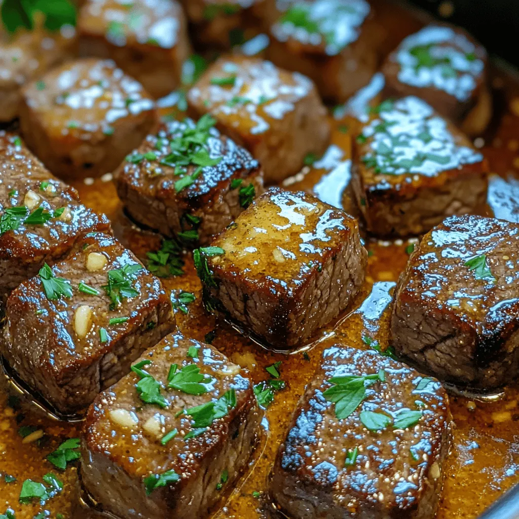 In today’s fast-paced world, slow cooker recipes have become a kitchen staple for many home cooks. These versatile appliances allow you to prepare hearty meals with minimal effort, making them perfect for busy weeknights or leisurely weekends. One standout dish that exemplifies convenience without sacrificing flavor is the Slow Cooker Garlic Butter Beef Bites. This recipe combines succulent pieces of tender beef with a rich garlic butter sauce that envelops the meat, creating a mouthwatering dish that is sure to please both family and friends.
