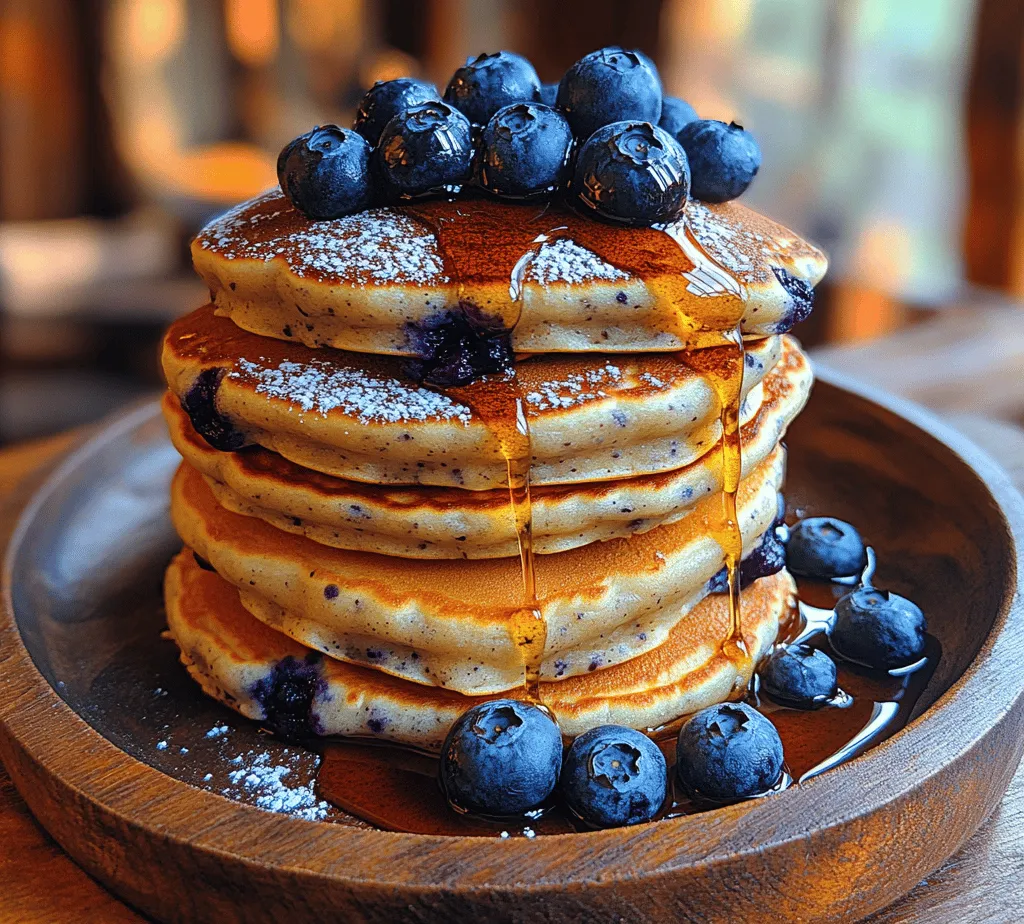 Blueberry pancakes are a beloved breakfast staple that evokes comfort and joy for many. Their fluffy texture combined with the sweet and slightly tart burst of fresh blueberries makes them an irresistible choice for morning meals. The appeal of pancakes lies not only in their delightful flavor but also in their versatility; they can be enjoyed plain, topped with syrup, or adorned with additional fruit and whipped cream. Among the various pancake recipes, the Berry Bliss Blueberry Pancakes stand out for their extraordinary fluffiness and vibrant blueberry flavor.