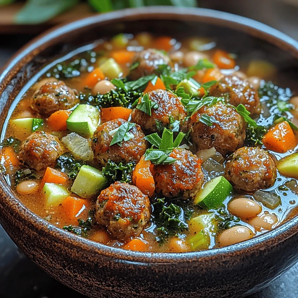Delve into the heart of Italian comfort food with our Italian Meatball Delight Soup. This nourishing dish combines the rich flavors of homemade meatballs with a hearty medley of vegetables, all simmered to perfection in a savory broth. Not only is this soup a feast for the senses, but it also serves as a wholesome meal that warms the soul. Perfect for chilly evenings or family gatherings, this recipe is easy to make and packed with nutritious ingredients. Join us as we explore how to create this delightful dish, step by step.