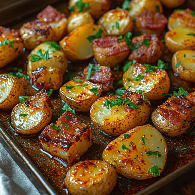 When it comes to side dishes that steal the show, Honey Bacon Roasted Potatoes take the crown. This delightful recipe combines the rich, savory flavor of crispy bacon with the natural sweetness of honey, resulting in a dish that is as versatile as it is delicious. Whether you're planning a cozy weeknight dinner, a festive holiday gathering, or a backyard barbecue, these roasted potatoes are sure to impress your guests and elevate your meal.