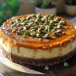 Desserts often encapsulate the culture and traditions of their origin, and few can do this as beautifully as the Honey Pistachio Baklava Cheesecake. This unique dessert is a delightful fusion that marries the rich, nutty flavors of baklava with the smooth, creamy texture of cheesecake. Imagine a luscious cheesecake crowned with layers of flaky pastry, sweet honey, and crunchy pistachios. It’s a dessert that not only tastes divine but also presents beautifully, making it the perfect centerpiece for any gathering or special occasion.
