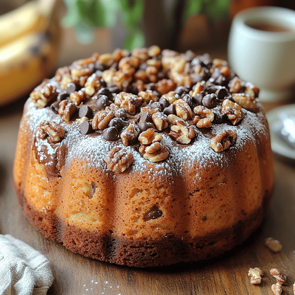 Banana-based desserts have carved a special niche in the hearts of bakers and dessert lovers alike. The natural sweetness and rich, moist texture of bananas enhance a variety of sweet treats, making them a favorite ingredient in many kitchens. Among the plethora of banana-infused recipes, the Delightful Banana Bliss Bundt Cake stands out as an exquisite choice for any occasion. Whether it’s a birthday celebration, a Sunday family gathering, or simply a treat to enjoy with your morning coffee, this cake promises to deliver a delightful experience that will leave your guests clamoring for seconds.