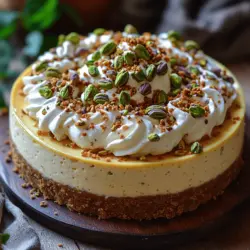 Welcome to the delightful world of cheesecakes, where creaminess meets versatility in a delightful symphony of flavors. Cheesecakes are not just desserts; they are an experience, inviting you to savor each bite of their rich, velvety texture. From classic New York-style cheesecakes to fruit-topped variations, the options are nearly endless. Among these delectable choices, the Pistachio Bliss Cheesecake stands out as a true indulgence, marrying the rich creaminess of a traditional cheesecake with the unique, nutty flavor profile of pistachios.