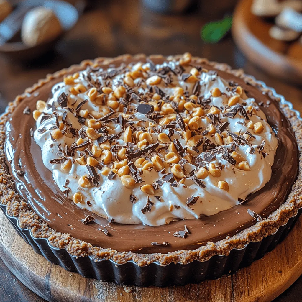 In the world of desserts, few combinations are as beloved as chocolate and peanut butter. The rich, creamy texture of peanut butter perfectly complements the smooth, decadent nature of chocolate, creating a flavor profile that has captivated taste buds for generations. This Chocolate Peanut Butter Temptation Pie takes that classic pairing to new heights, offering a delightful blend of creamy, rich flavors and textures that appeal to dessert lovers everywhere. Ideal for any occasion, whether you’re hosting a special gathering or simply treating yourself after a long day, this pie is sure to impress.