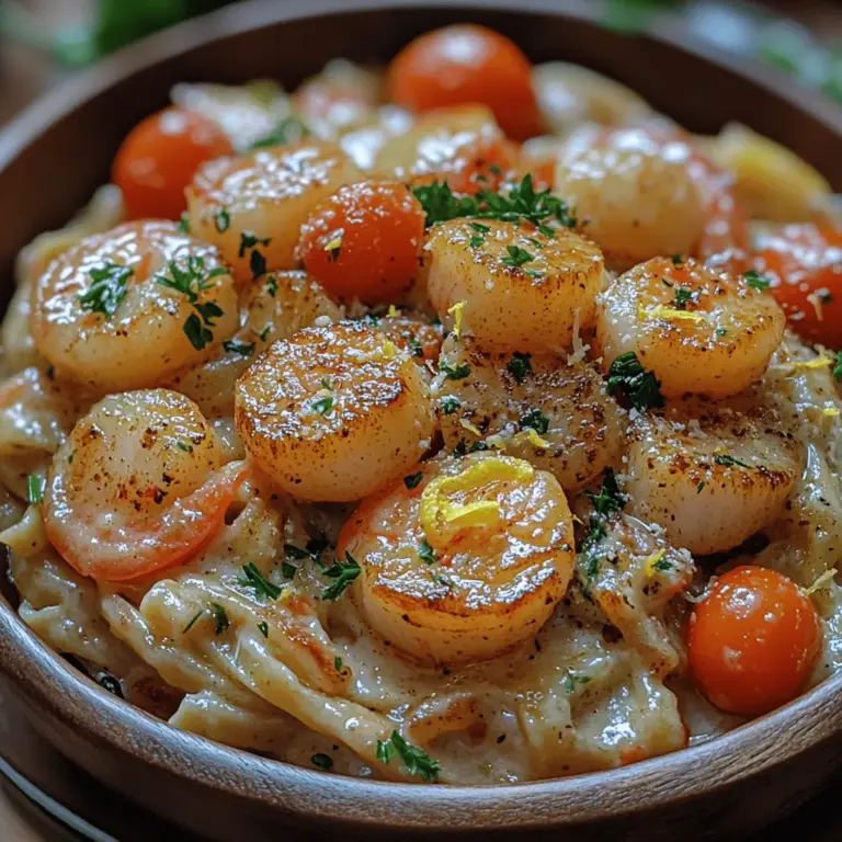 The heart of any recipe lies within its ingredients. Here, we break down the components that make Ocean's Melody Shrimp and Scallop Pasta both delicious and nutritious. Each ingredient plays a crucial role in the overall flavor, texture, and presentation of the dish.