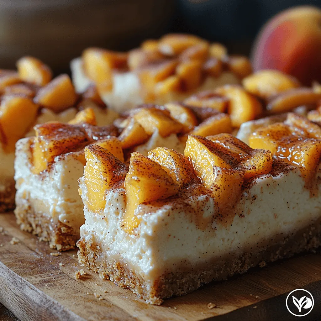 As the summer heat beckons, nothing quite satisfies like a refreshing dessert that combines the juicy sweetness of ripe peaches with the creamy indulgence of cheesecake. Peach cream cheesecake bars are a delightful treat that encapsulates the essence of warm weather gatherings and special occasions. These bars are not only visually appealing but also incredibly satisfying, boasting a velvety texture and a flavor profile that is both refreshing and decadent.