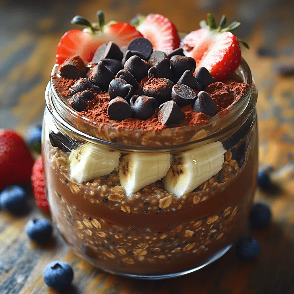 In recent years, overnight oats have surged in popularity as a go-to breakfast solution for those seeking a nutritious yet convenient start to their day. This simple yet effective meal prep option has transformed the traditional bowl of oatmeal into an easy-to-prepare, no-cook breakfast that can be customized to suit any palate. One such delightful variation is the Choco-Power Overnight Oats recipe—a perfect blend of health and indulgence that combines the richness of chocolate with the wholesome goodness of oats.