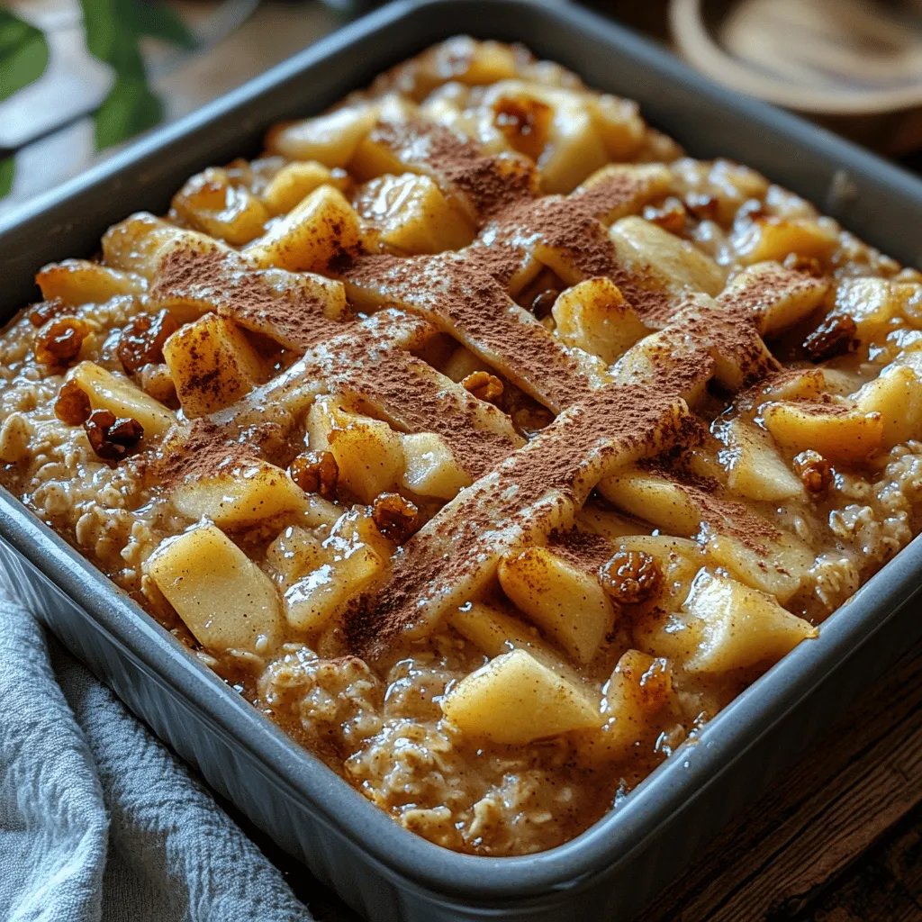 As the leaves begin to turn and the air fills with a crisp bite, there’s nothing quite like the comforting aroma of freshly baked goods wafting through your home. Enter the Cozy Apple Pie Oatmeal Bars—a delightful twist on the classic apple pie that combines the heartiness of oats with the sweet, warm flavors of baked apples. These bars are not only a treat for the taste buds, but they also evoke feelings of nostalgia, reminding us of family gatherings and cozy evenings spent with loved ones.