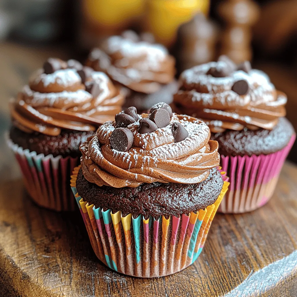 Every great cupcake begins with a thoughtful selection of ingredients. Here, we break down the key components that will elevate our Decadent Duo Chocolate Cupcakes from ordinary to extraordinary.