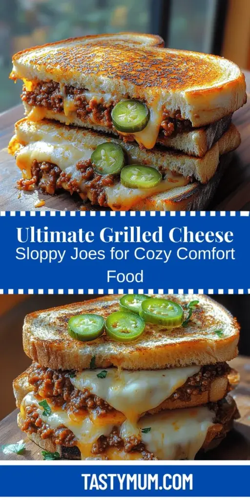 Discover the joy of comfort food with the Ultimate Grilled Cheese Sloppy Joes! This innovative recipe combines the mouthwatering flavors of melty grilled cheese with the savory goodness of Sloppy Joe filling. Perfect for weeknight dinners or casual gatherings, this hearty dish brings nostalgia and warmth to your table. Explore the rich flavors, customizable ingredients, and step-by-step instructions that will elevate your cooking experience and impress your guests!