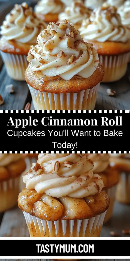 Indulge in the delightful fusion of flavors with Apple Cinnamon Roll Cupcakes! This recipe beautifully merges the warmth of cinnamon rolls with the fluffy texture of cupcakes, featuring fresh apples for an extra sweet touch. Perfect for brunch, dessert, or afternoon treats, these cupcakes come topped with creamy cream cheese frosting. With easy-to-follow steps and a mix of simple ingredients, you'll fill your kitchen with irresistible aromas and create a dessert that impresses everyone!