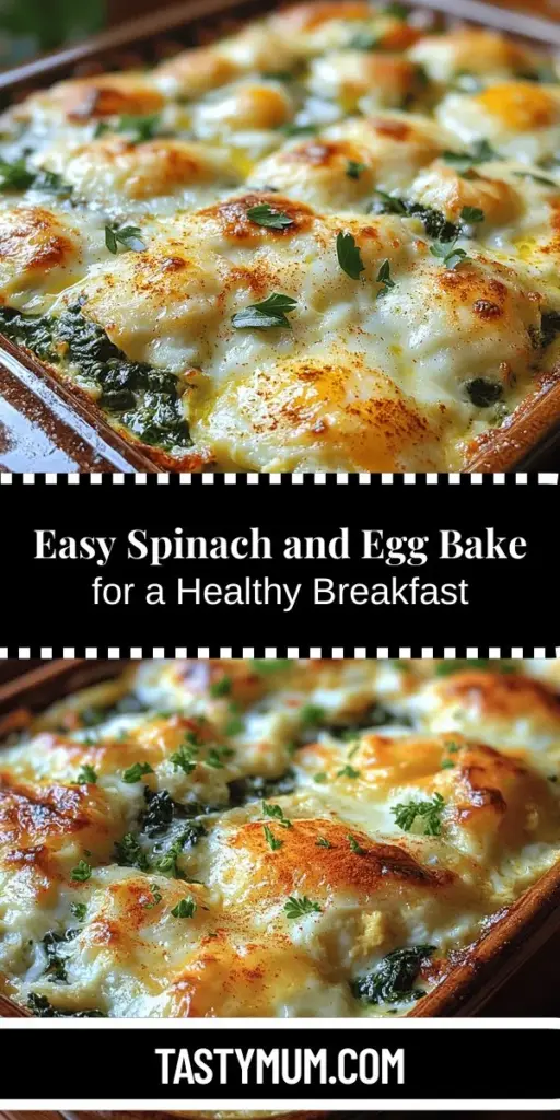 Start your day with a delicious and nutritious Spinach and Egg Breakfast Bake. This easy-to-make dish combines fresh spinach, eggs, and a variety of vegetables all baked to perfection, providing a satisfying meal that fuels your day. Packed with essential vitamins, minerals, and protein, it’s perfect for meal prep, allowing you to enjoy wholesome breakfasts throughout the week. Discover how to whip up this delightful recipe and elevate your morning routine!