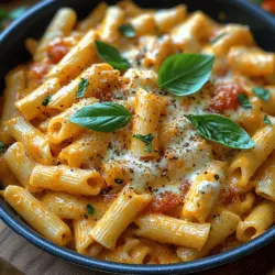 Easy One Pot Creamy Tomato Pasta: A Delightful Weeknight Dinner