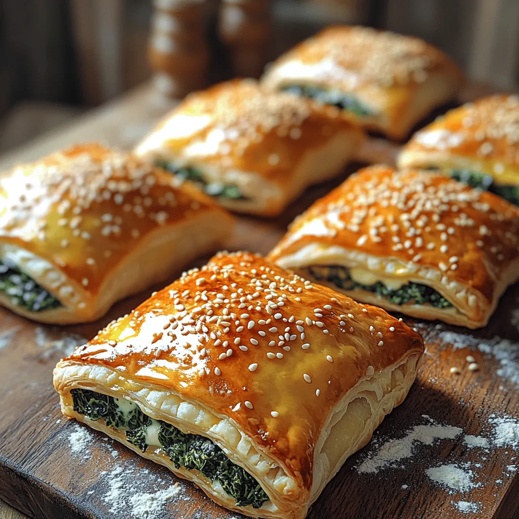 Discover the delightful world of Spinach Mozzarella Puff Pastry Bites, a perfect blend of creamy cheese and fresh spinach wrapped in flaky pastry. These bites are not only a treat for the taste buds but also a versatile dish that can be served as an appetizer, snack, or even a light meal. Their crispy exterior and rich filling make them a crowd-pleaser, whether you're hosting a festive gathering or enjoying a cozy night in. In this article, we will explore the recipe in detail, providing insights into ingredient selection, preparation techniques, and serving suggestions that will elevate your culinary experience.